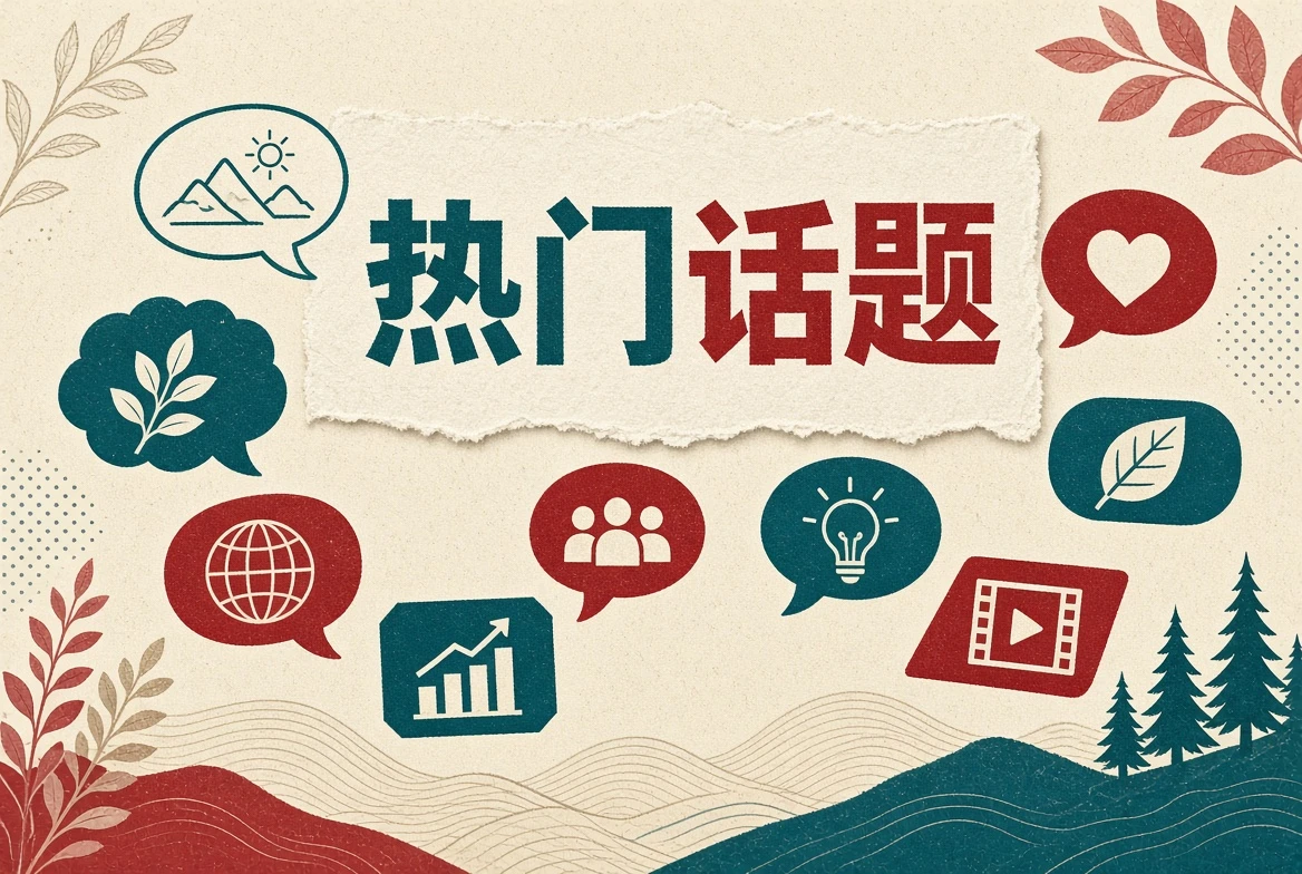 话题背景阅读示意